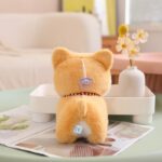 doudou chien shiba orange