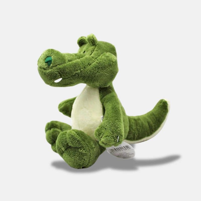 Peluche Crocodile Kawaii de 28 cm, peluche crocodile vert 25 cm