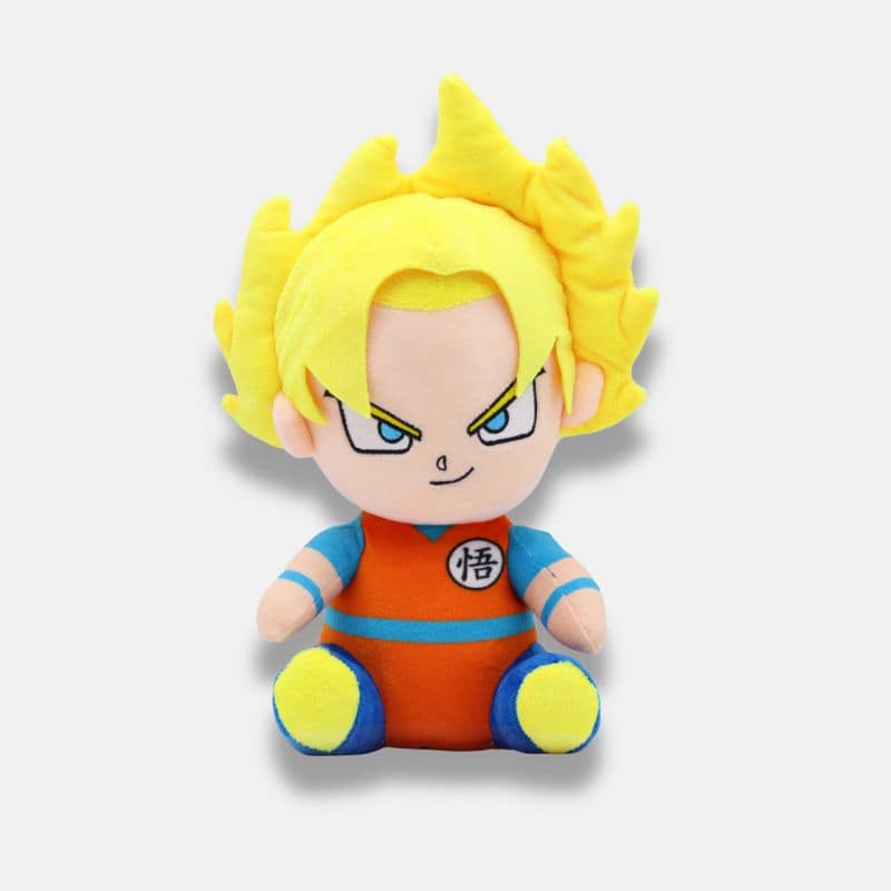 Peluche Dragon Ball Goku Super Saiyan de 20 cm, mini peluche sangoku en super saiyan