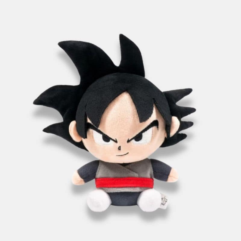 Peluche Dragon Ball Goku Black de 15 cm, mini peluche de goku black dans dragon ball super