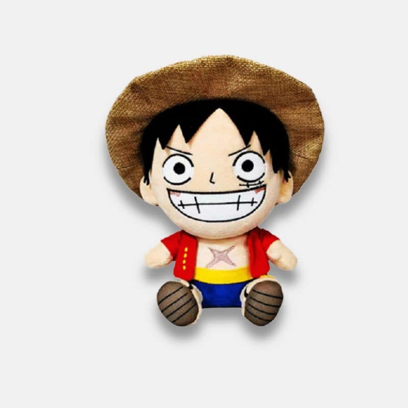 Peluche One Piece Mini Luffy de 25 cm, mini peluche luffy de one piece
