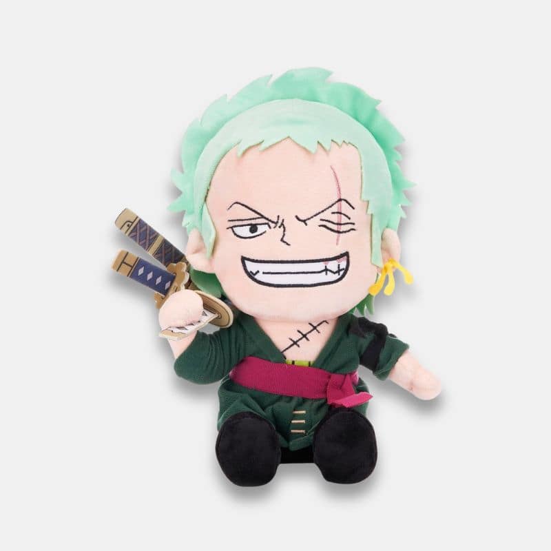 Peluche One Piece Zoro de 25 cm, mini zoro de one piece en peluche