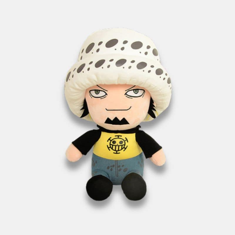 Peluche One Piece Law de 25 cm, mini peluche Law de one piece