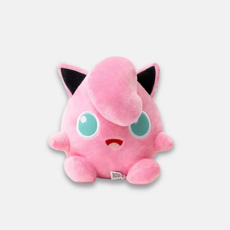 Doudou Pokémon Rondoudou rose, peluche rondoudou