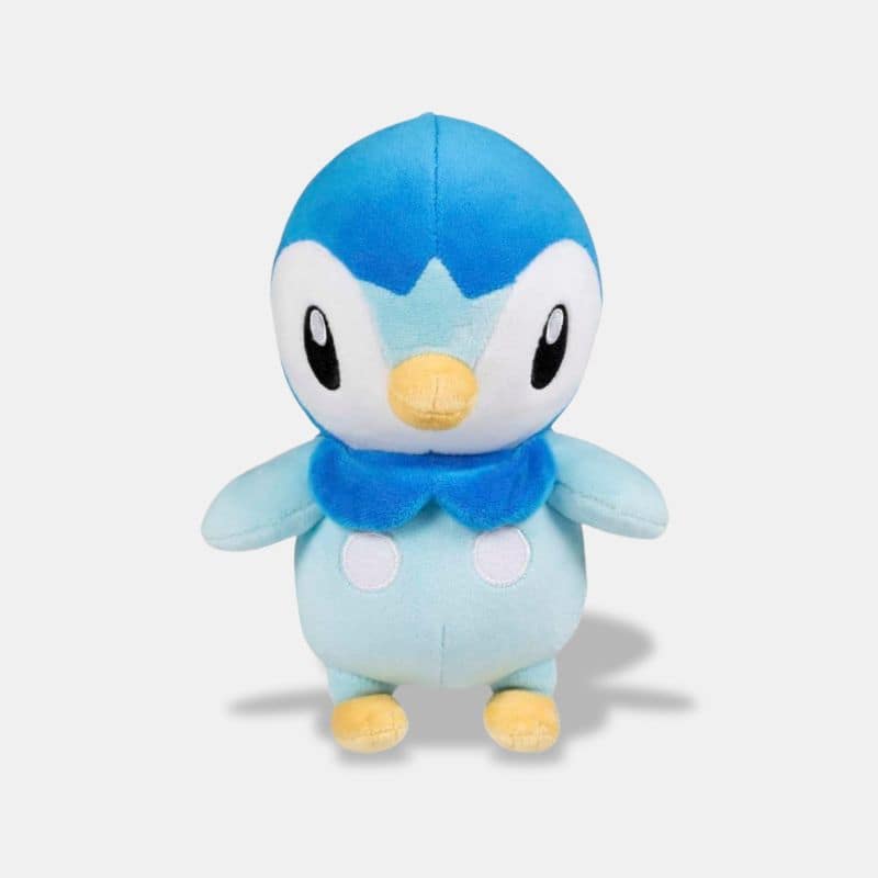 Doudou Pokémon Tiplouf bleu, peluche Tiplouf 25 cm