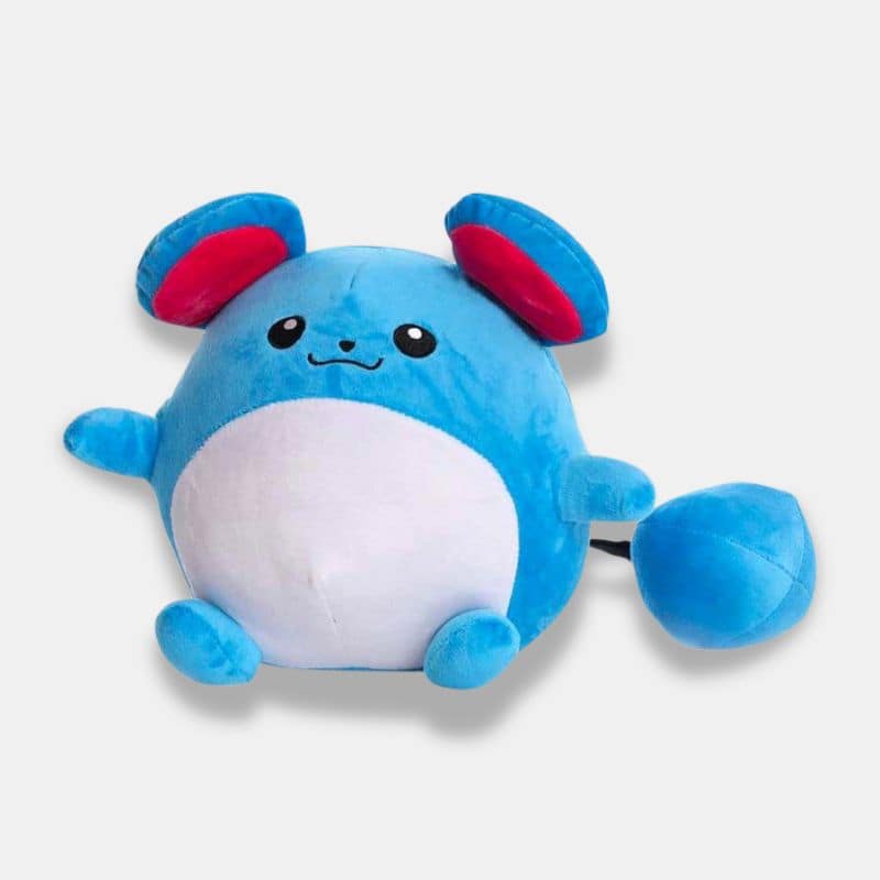 Doudou Pokémon Marill bleu, doudou marill
