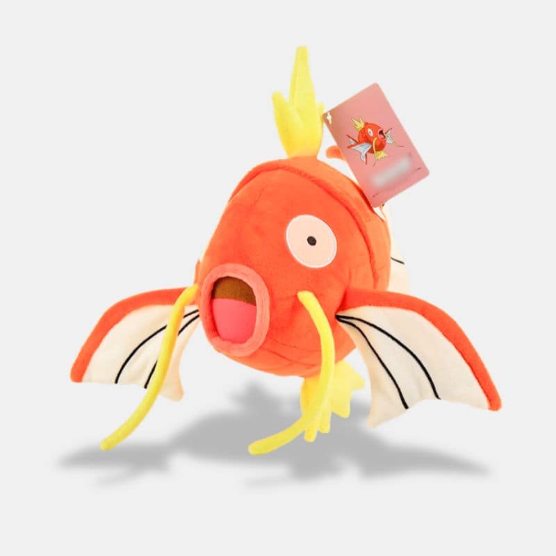 Doudou Pokémon Magicarpe orange, doudou magicarpe, peluche magicarpe