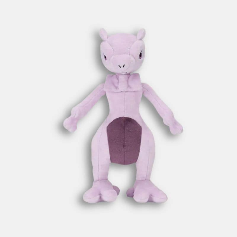 Doudou Pokémon Mewtwo violet,pokemon mewtwo
