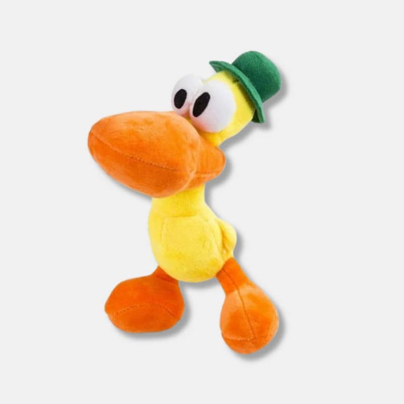 Peluche Pocoyo Pato jaune, Peluche Canard Pocoyo Pato