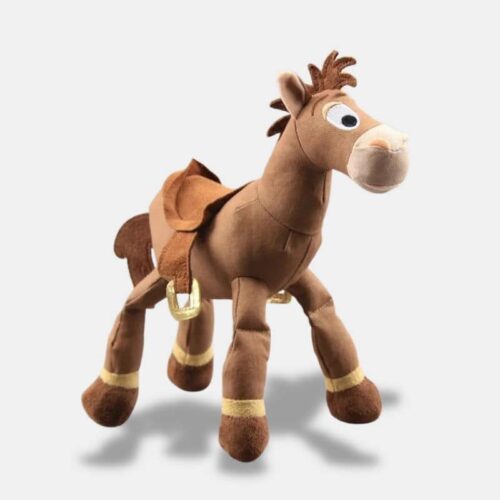 Peluche Bullseye Toy Story de 25 cm, peluche cheval marron