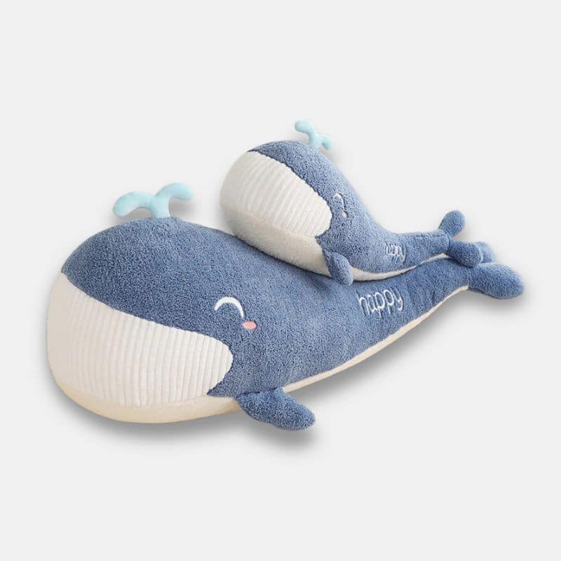 Peluche Baleine Kawaii Ultra-Doux petit et grand taille