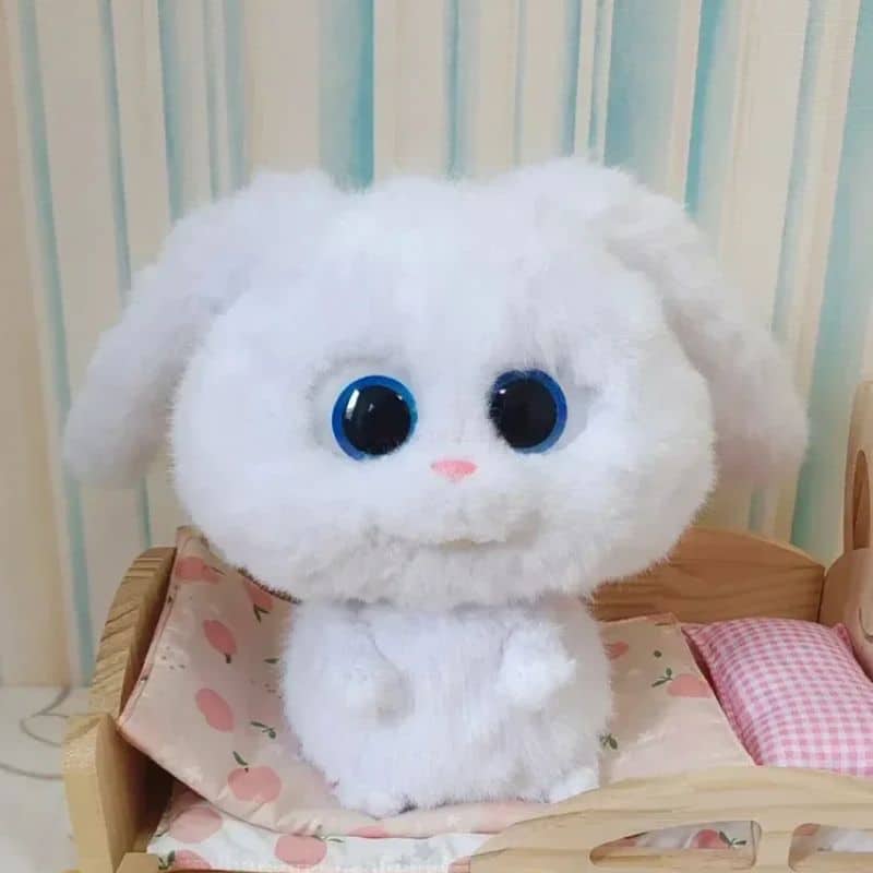 Doudou Lapin Blanc Ultra-Doux 4 11