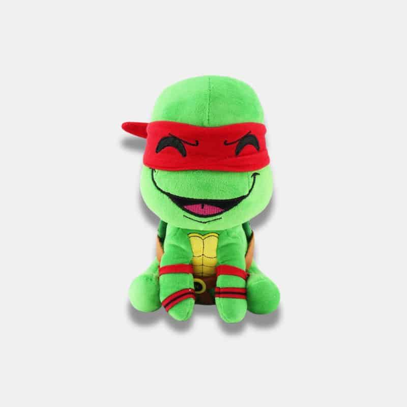 Peluche Tortue Ninja Mini Raphaël de 20 cm, mini peluche raphael de tortue ninja