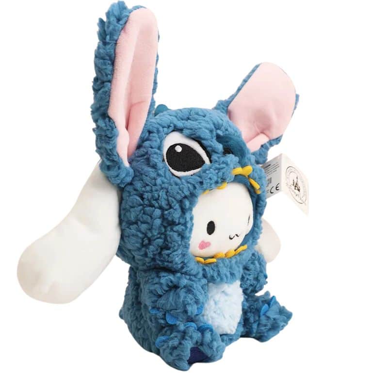 Doudou Cinnamoroll en Déguisement de Stitch 2 2