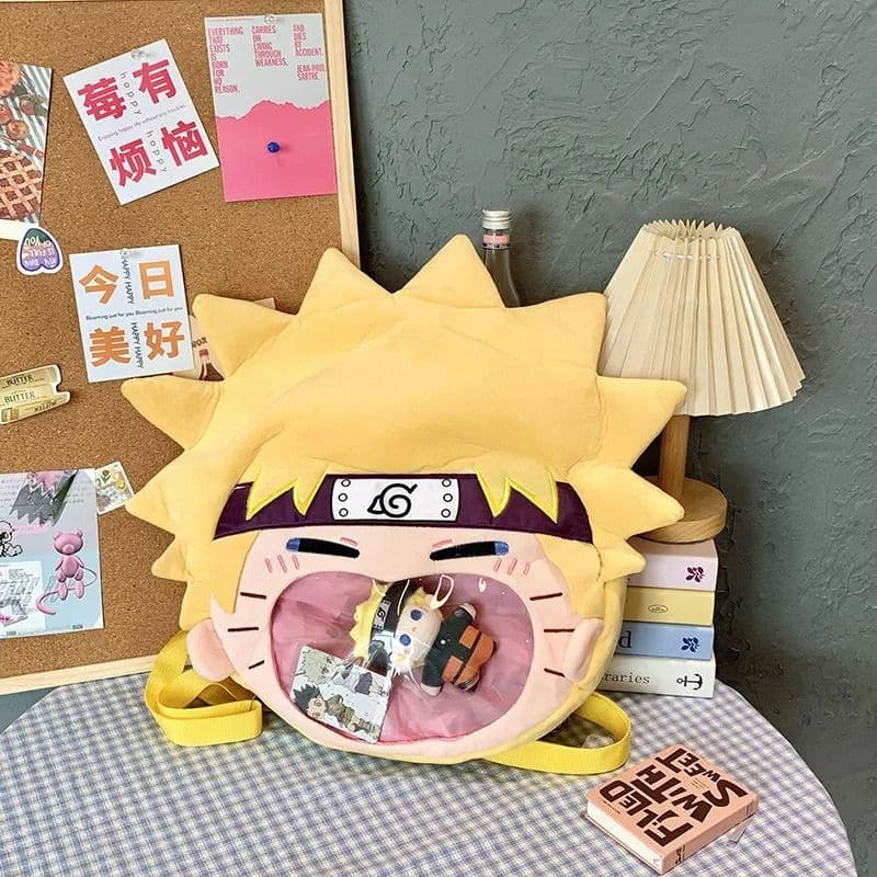Peluche Naruto avec Sac à Dos 4 4