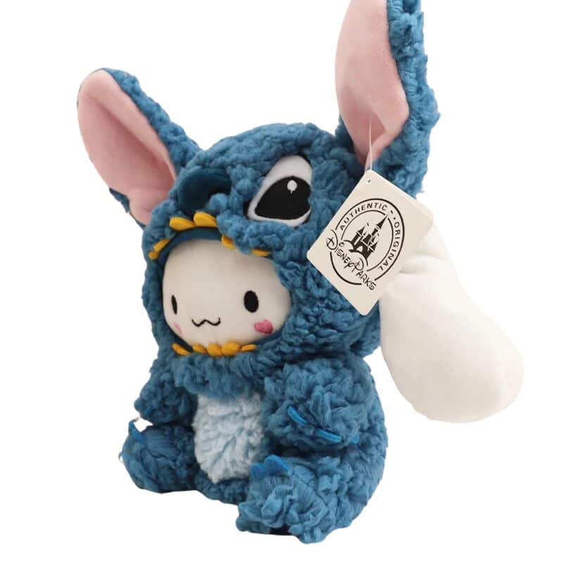 Doudou Cinnamoroll en Déguisement de Stitch 6 5