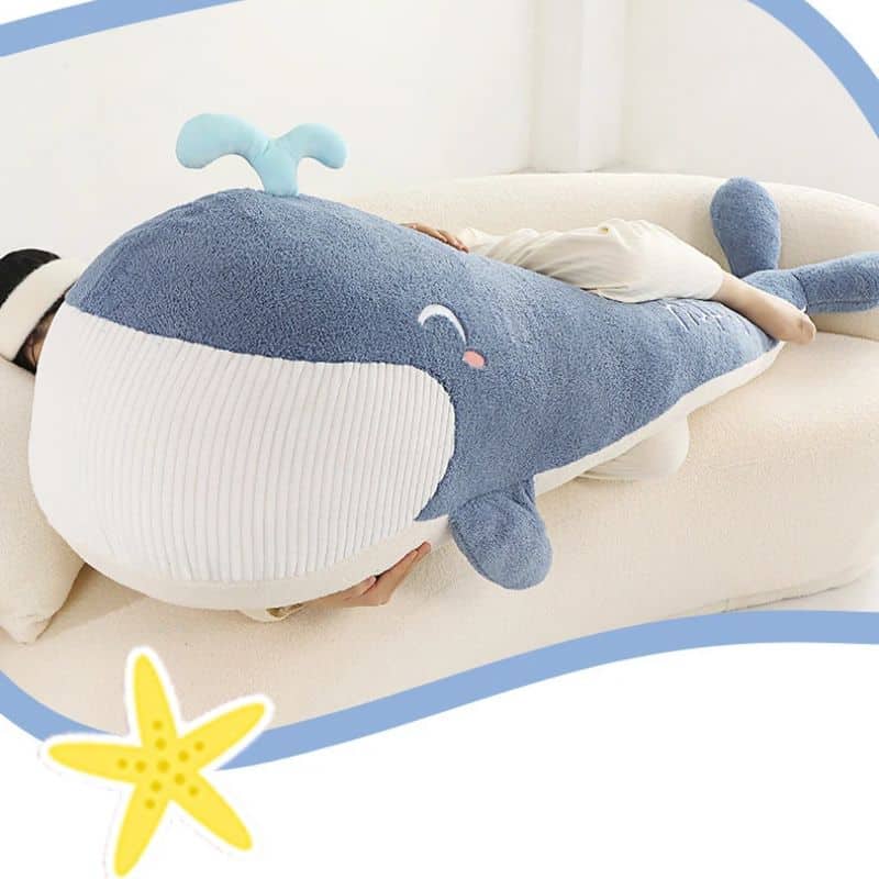 Peluche Baleine Kawaii Ultra-Doux 4 6