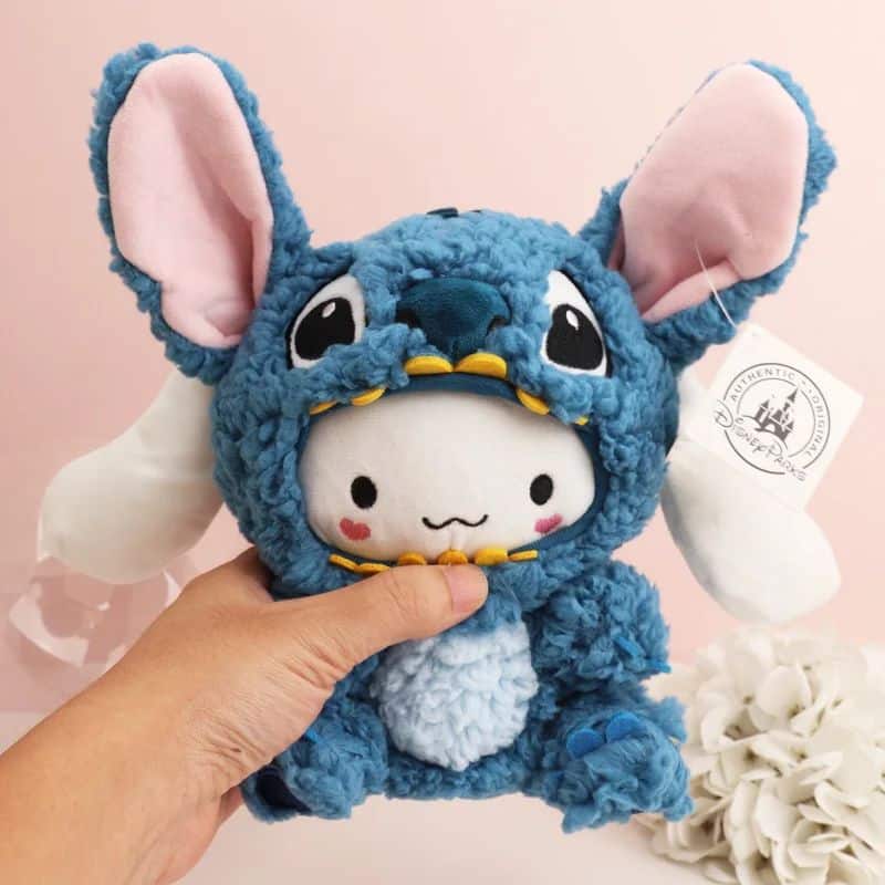 Doudou Cinnamoroll en Déguisement de Stitch 7 7