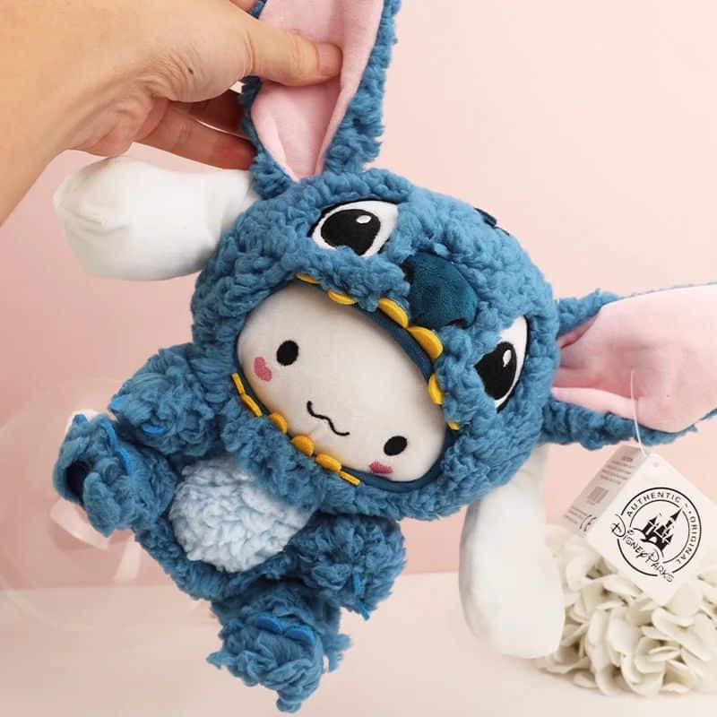 Doudou Cinnamoroll en Déguisement de Stitch 9 9