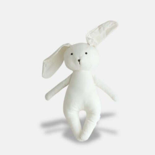 Peluche Lapin Mignon pour Bébé de 30 cm, peluche lapin blanc