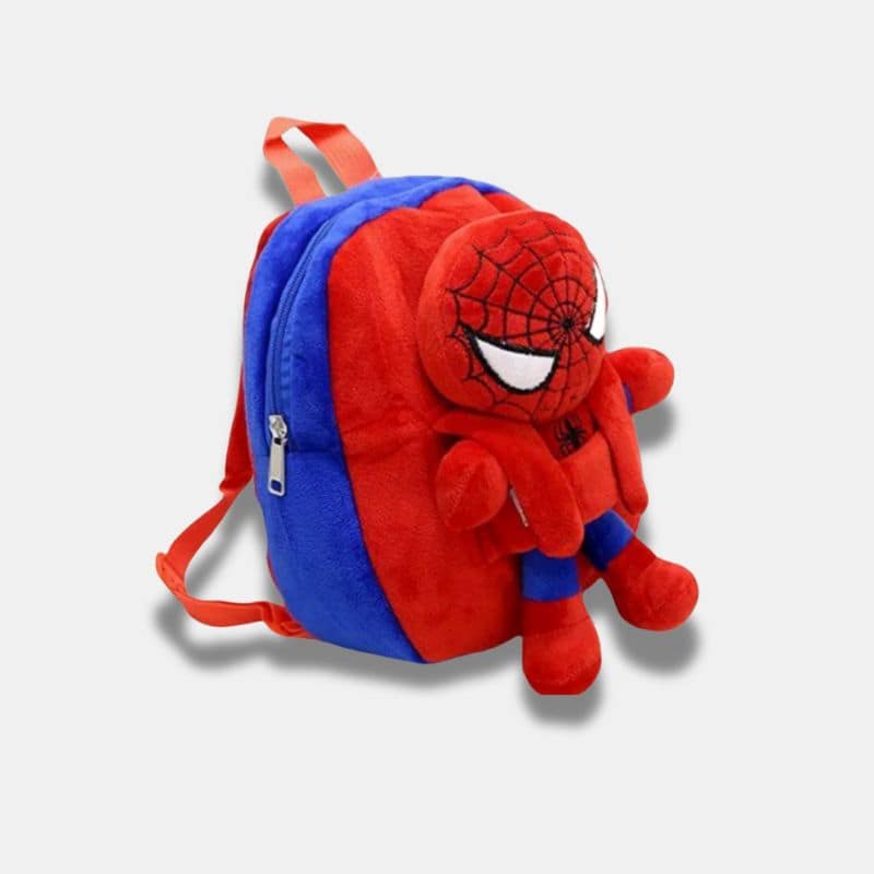 Sac à Dos Peluche Spider-Man de 20 cm, mini sac à dos spider man