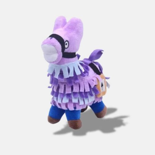 Peluche Fortnite Lama de couleur violet et bleue