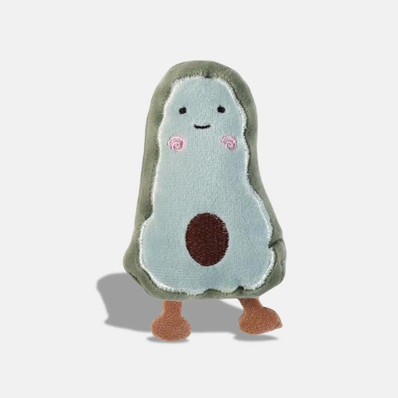 Peluche Avocat Adorable de 10 cm, mini peluche avocat