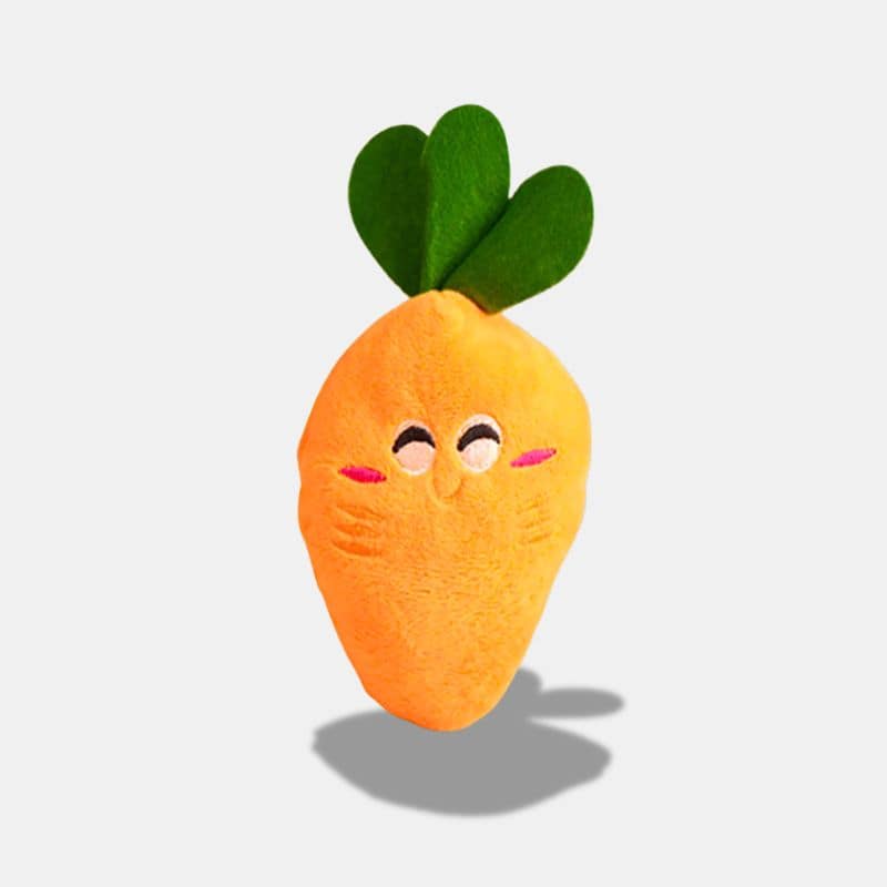 Peluche Carotte Souriante de 15 cm, mini peluche carotte, peluche mini carotte