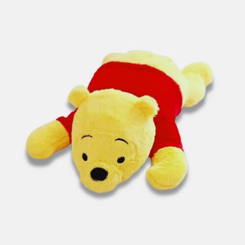 Peluche Winnie L'Ourson Géant Allongé de 60 cm, peluche winnie l'ourson allongé