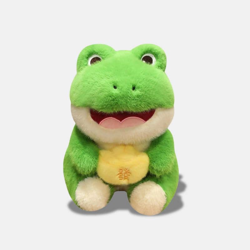 Peluche Grenouille Adorable et souriant, mini peluche grenouille