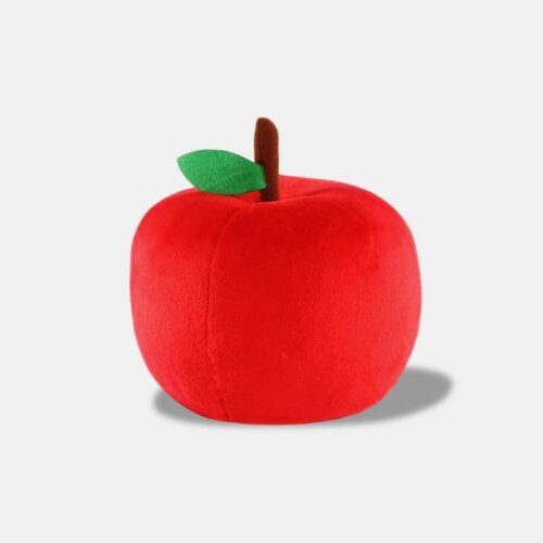Peluche Fruit Pomme rouge de 13 cm, peluche pomme