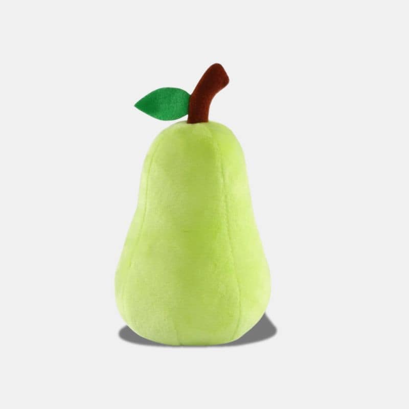 Peluche Fruit Poire de 15 cm, peluche poire