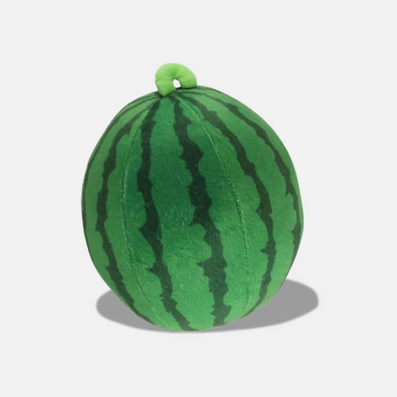 Peluche Fruit Pastèque de 15 cm, peluche pastèque