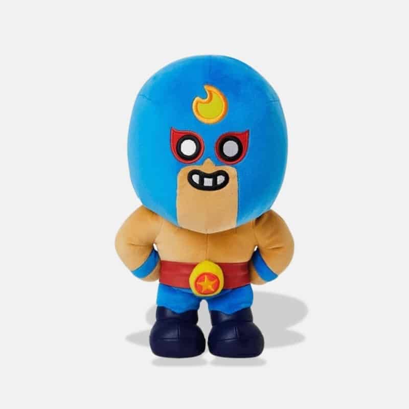 Peluche Brawl Stars El Primo de 14 cm, mini peluche Primo du brawl stars