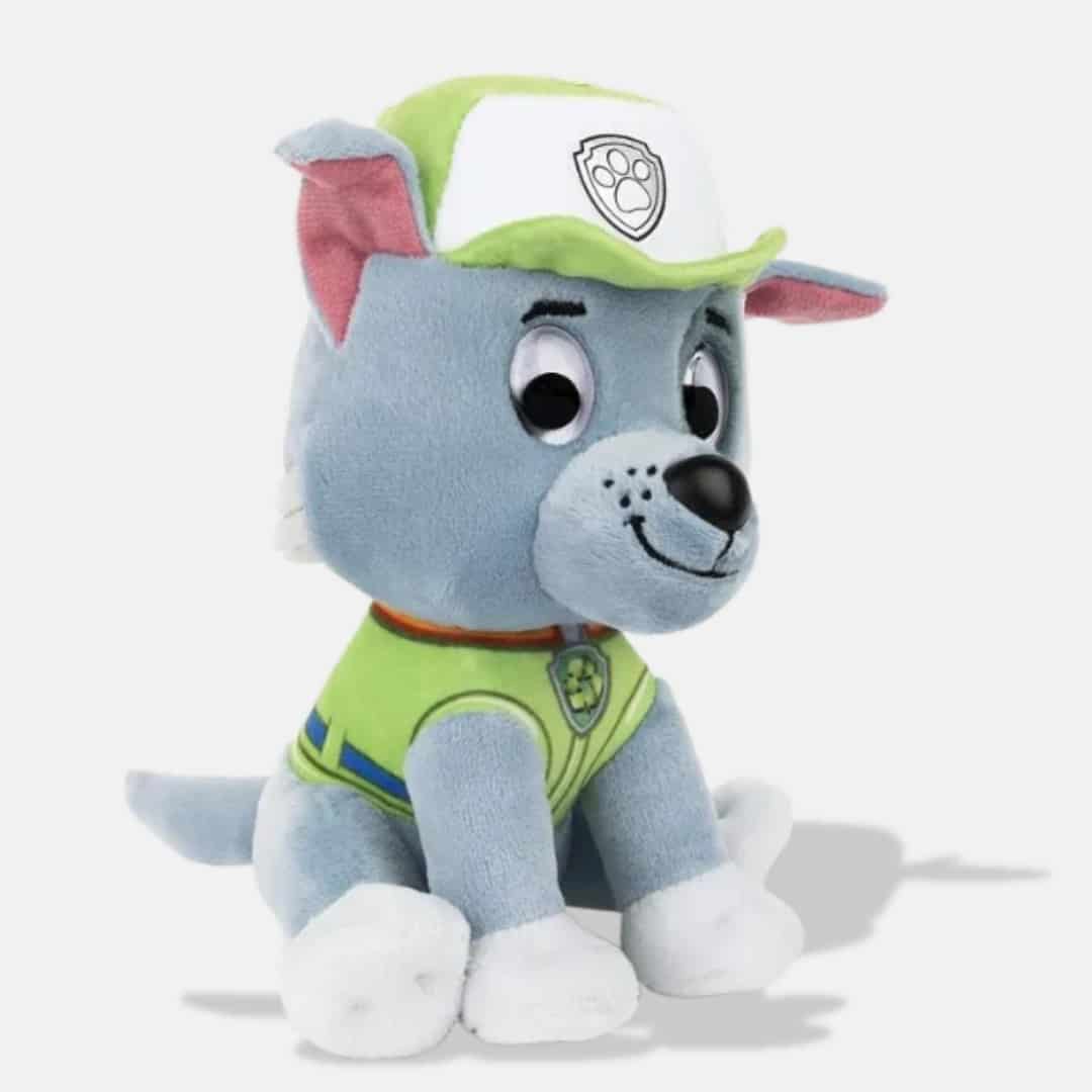 Peluche Pat' Patrouille Rocky Adorable 1 Peluche Pat' Patrouille Rocky Adorable de 15,2 cm, peluche rocky