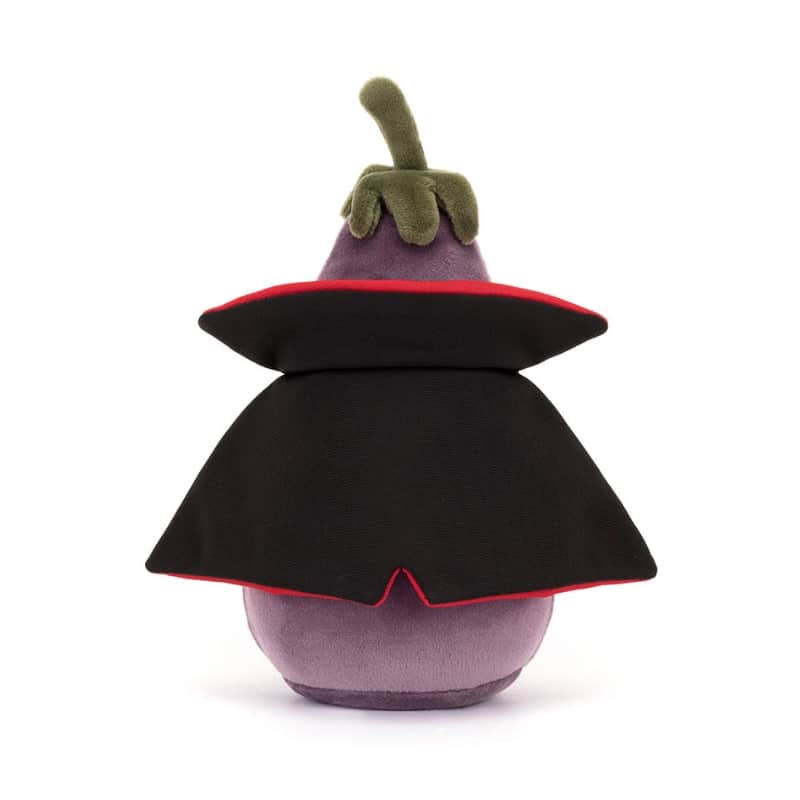 Peluche Halloween Aubergine Déguisée en Vampire 3 12