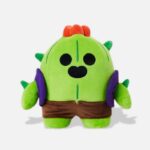 Peluche Brawl Stars Spike de 21 cm, mini peluche Spike de brawl stars