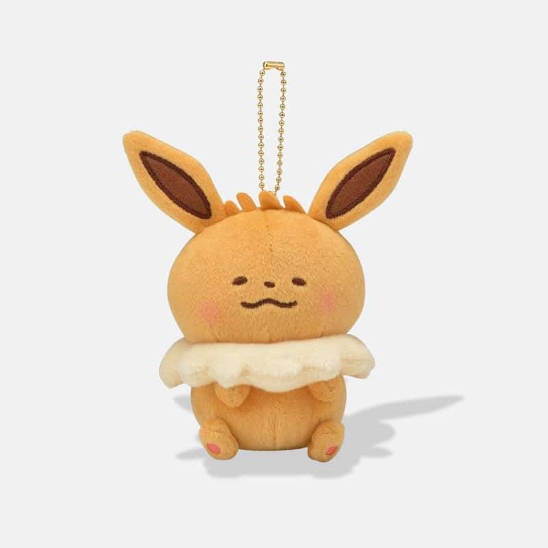 Peluche Évoli Porte-Clés de 14 cm, mini peluche evoli en porte clés