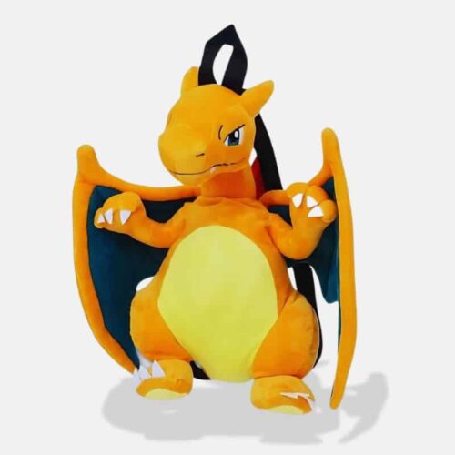 Sac à Dos Peluche Pokémon Dracaufeu de 42 cm, sac à dos dracaufeu