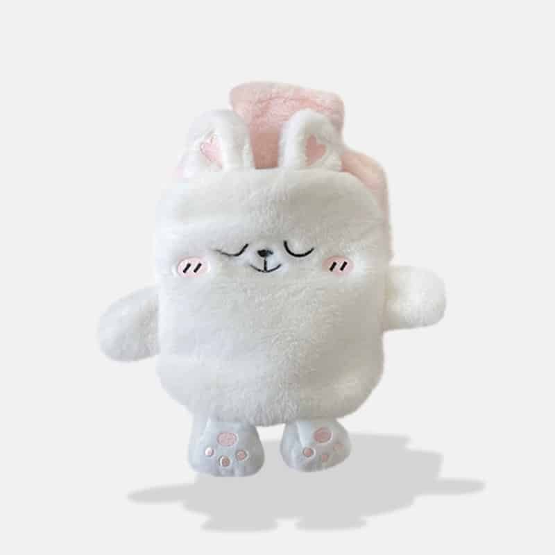 Peluche Bouillotte Ours Adorable de 21 cm, mini bouillotte ours