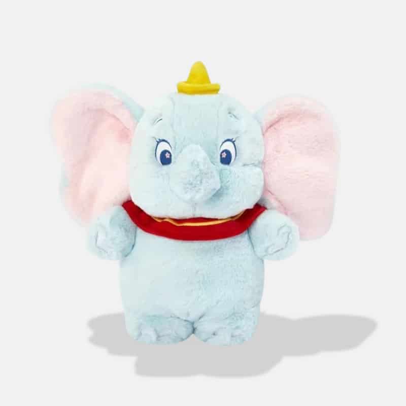 Peluche Bouillotte Dumbo de 35 cm, bouillotte éléphant