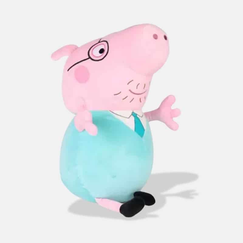 Peluche Peppa Pig Papa de 30 cm, peluche papa pig