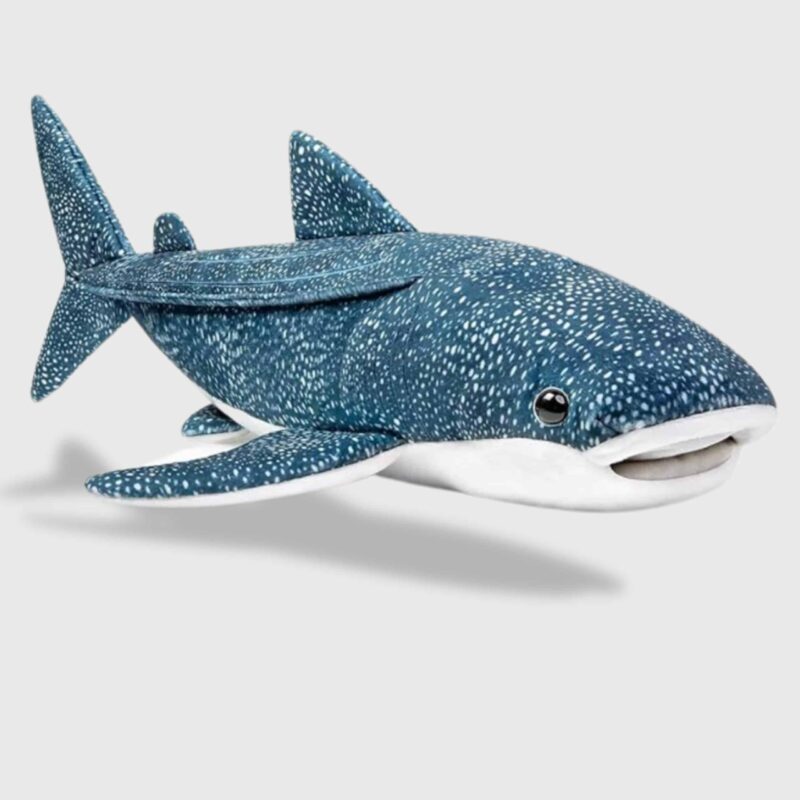 Peluche Requin Baleine de 54 cm, peluche requin bleu de 54 cm