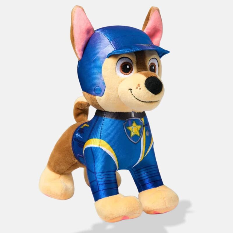 Peluche Pat' Patrouille Chase Adorable de 20 cm, peluche chase pat patrouille