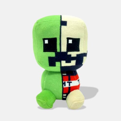 Peluche Minecraft Creeper TNT de 26cm, mini peluche creeper tnt minecraft