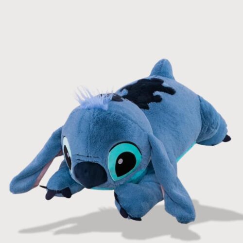 Peluche Stitch Allongé bleu, peluche disney stitch