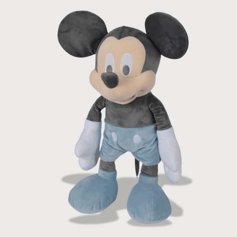 Peluche Disney Mickey Adorable de 35 cm, peluche mickey bleu et noir
