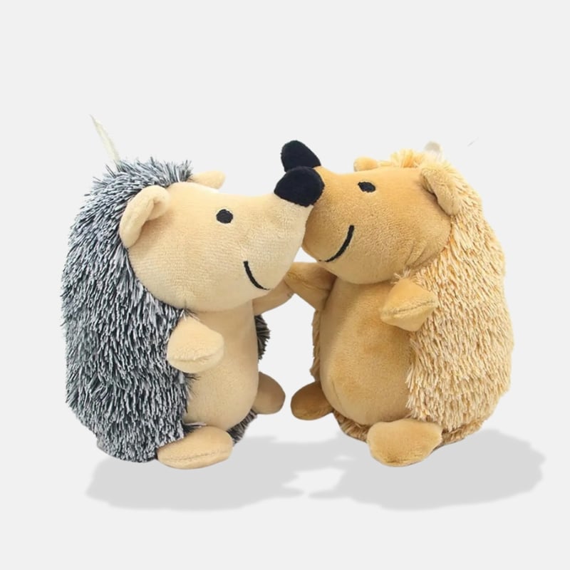 Peluche Hérisson Ultra-Douce de 15 cm, mini peluche hérisson gris et marron