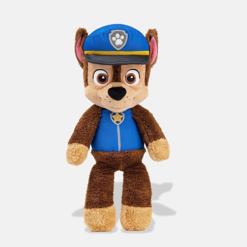 Peluche Pat' Patrouille Chase de 30 cm, peluche Chase de pat patrouille