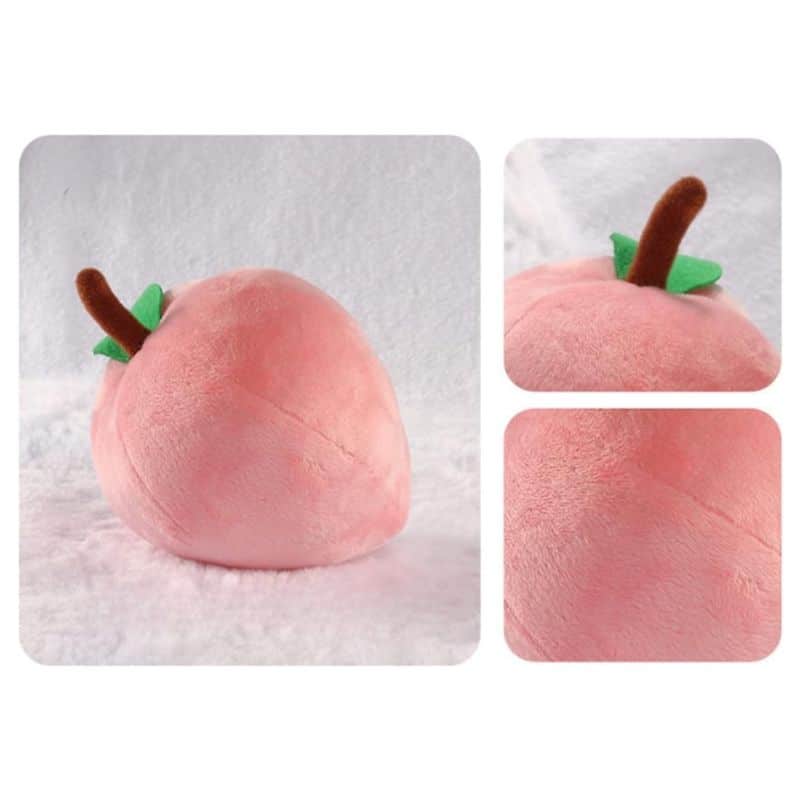 Peluche Fruit Pêche 4 4